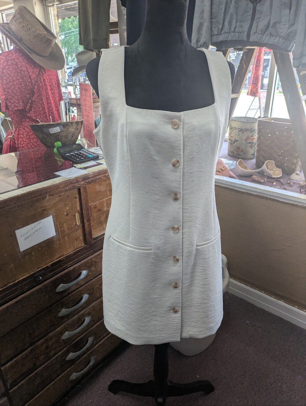 Abercrombie And Fitch White Dress